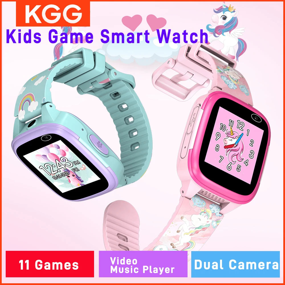 Kids Game Smart Watch &ndash; 11 Games Dual Camera 1.44 IPS