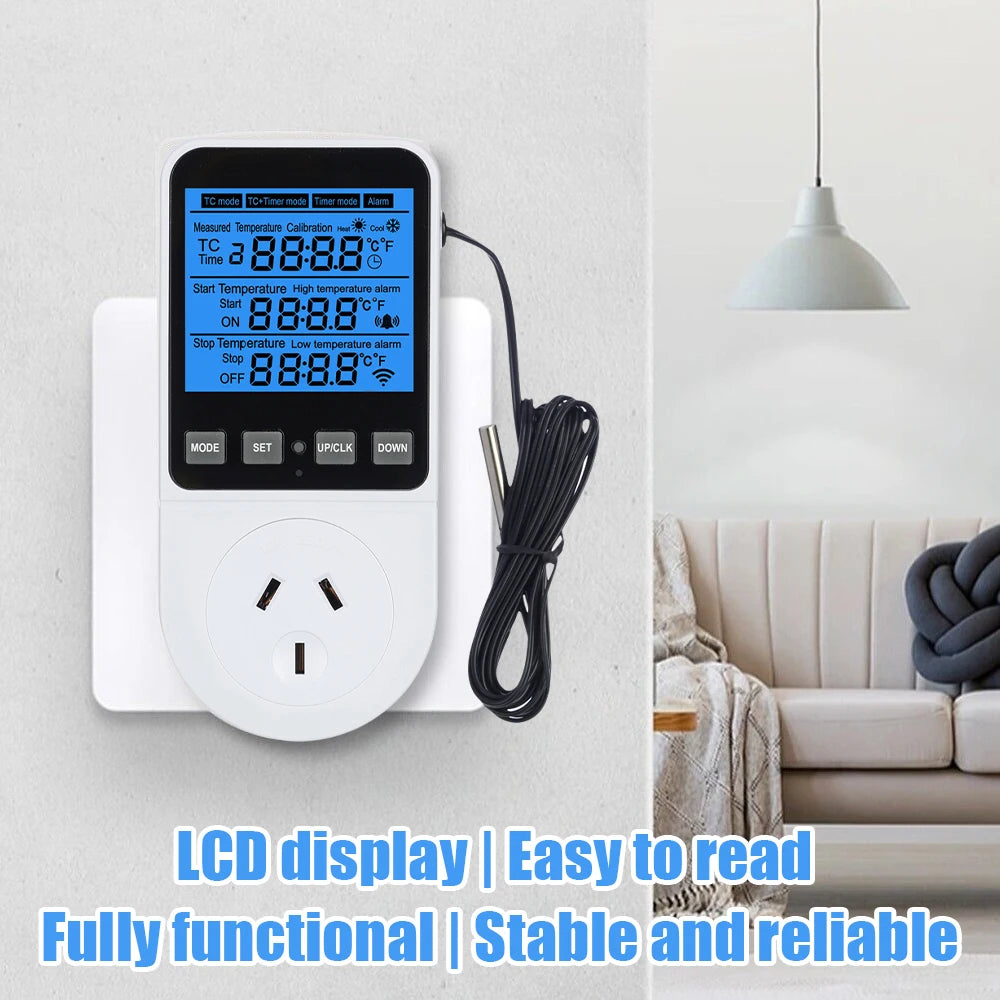 Temperature Controller Socket &ndash; Digital Thermostat Control