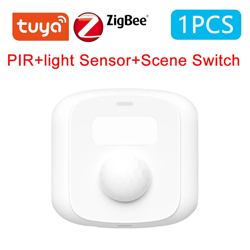 Tuya Zigbee Motion Sensor &ndash; Light Sensor Scene Switch Zigbee 1PCS