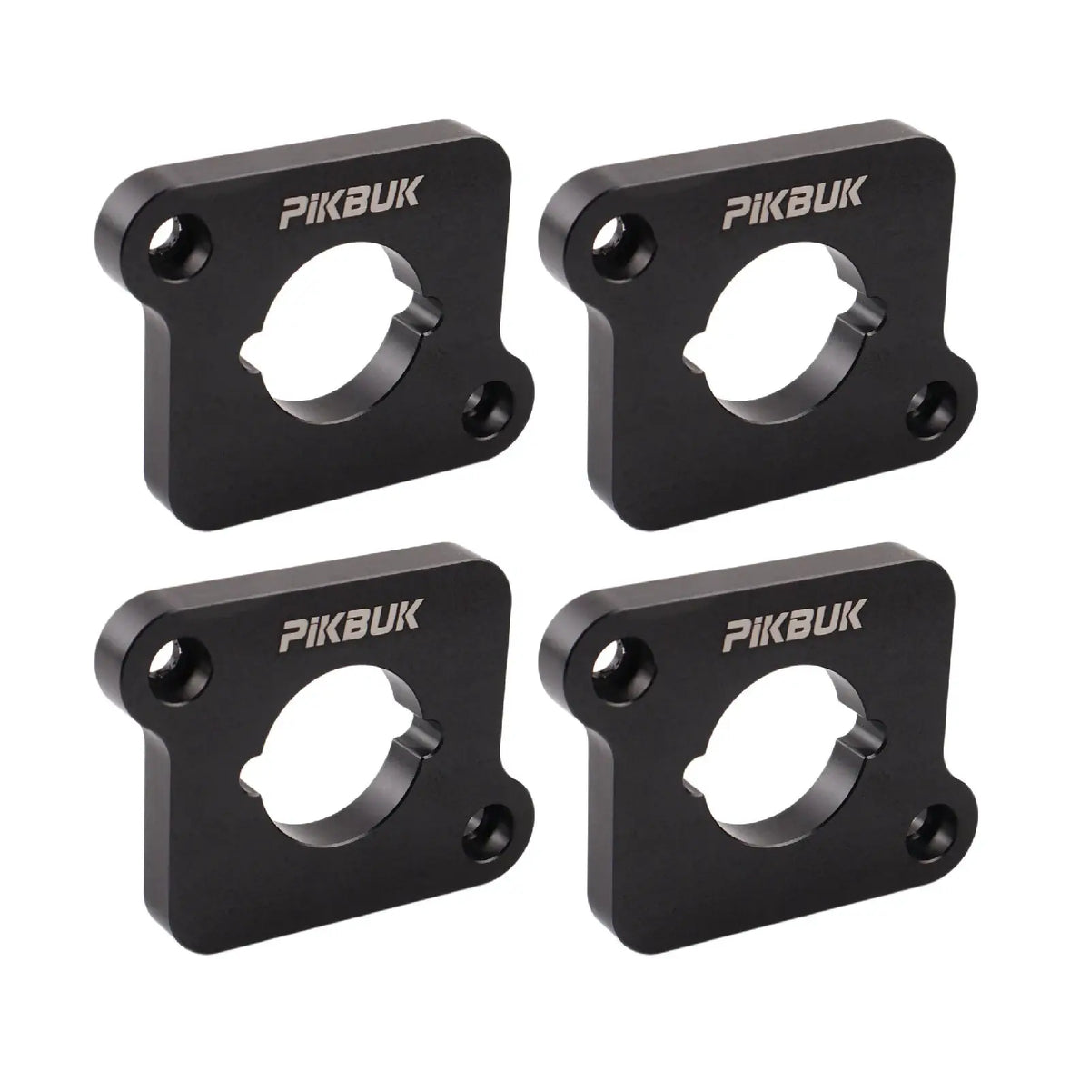 PIKBUK 4 Pcs Aluminum Coilpack Adapter Plates Billet For Audi A3 S3 A4 A6 TT R8/TFSI Ignition Coils 8L Golf 1.8T RS4 S4 B5 by InterCyprus Trading Ltd