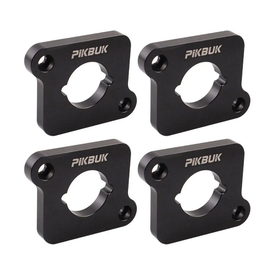 PIKBUK 4 Pcs Aluminum Coilpack Adapter Plates Billet For Audi A3 S3 A4 A6 TT R8/TFSI Ignition Coils 8L Golf 1.8T RS4 S4 B5 by InterCyprus Trading Ltd