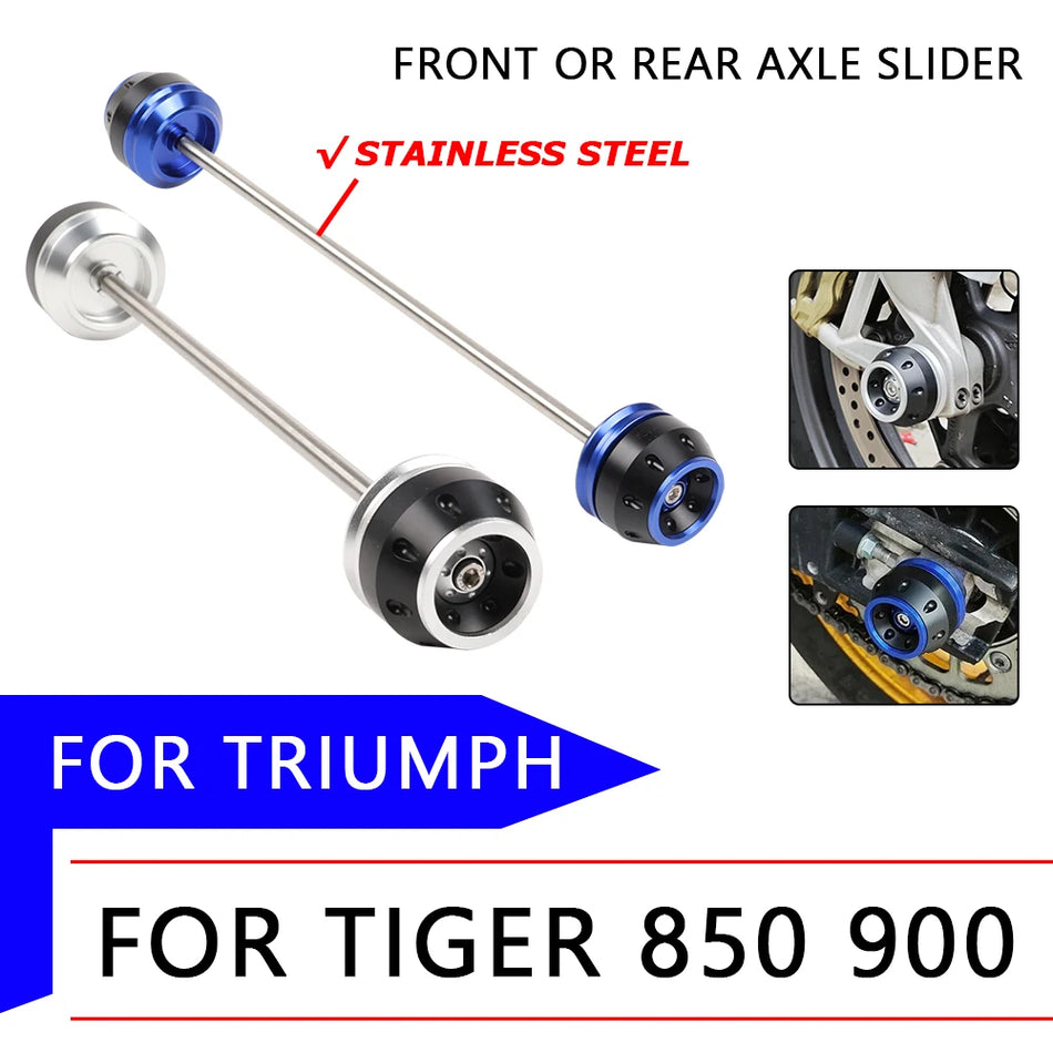Triumph Tiger 850/900 styrtbøjler i rustfrit stål med POM