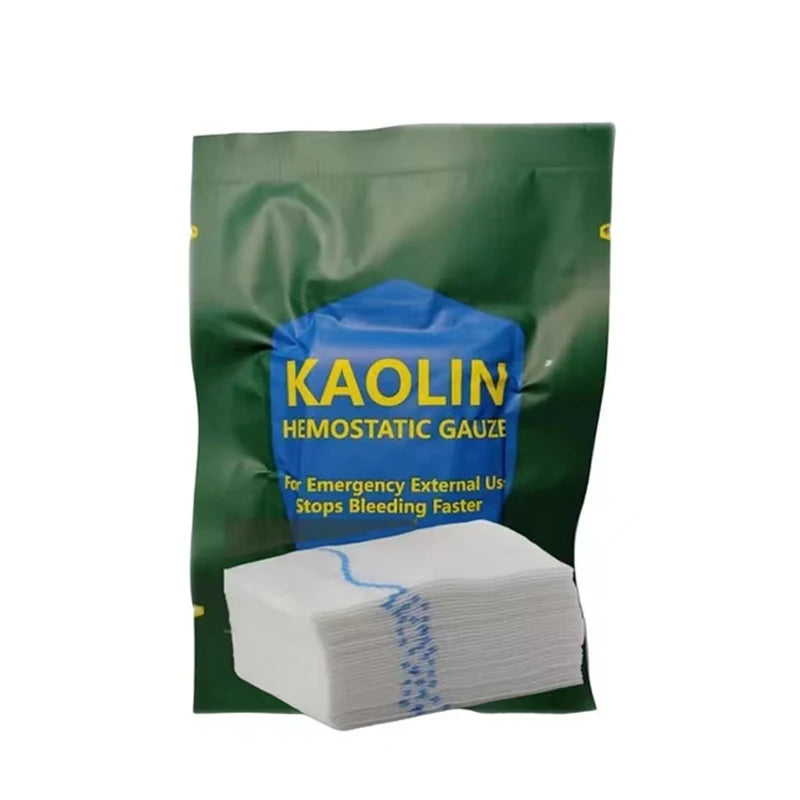 Hemostatic Kaolin Gauze Z-Fold Soluble &ndash; Fast Hemostasis 7.5x180cm