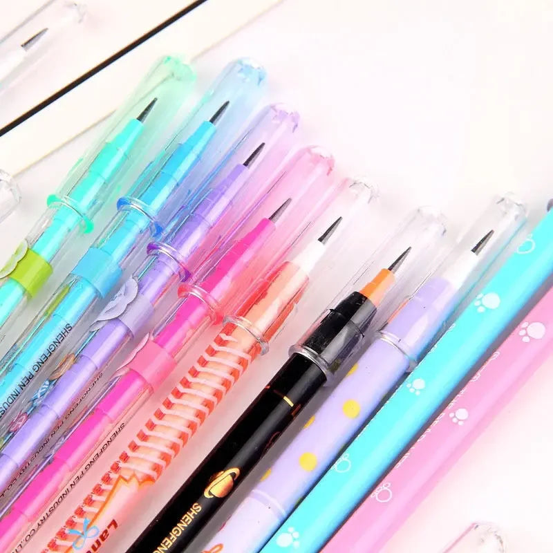 Kawaii Non-Sharpening Mechanical Pencils Set