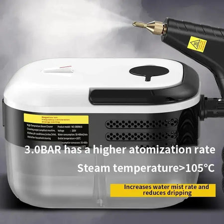 Handheld High Temp Steam Cleaner For Home And Car Cleaning