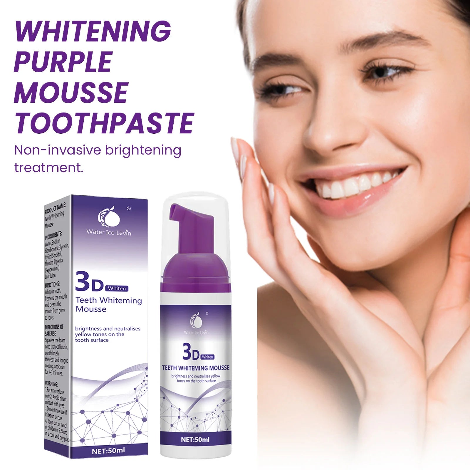 3D Mousse Toothpaste &ndash; Effective Teeth Whitening