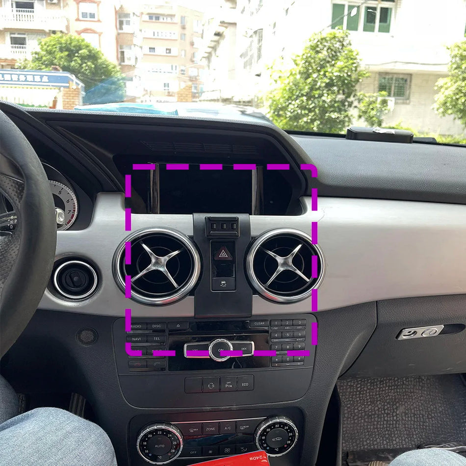 Supporto per auto con ricarica wireless Mercedes GLK X204 con base