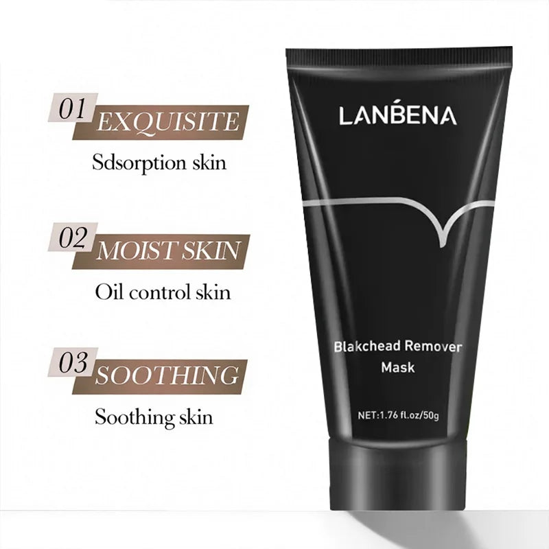 LANBENA Blackhead Remover Mask - Deep Cleaning &amp; Pore Shrinking