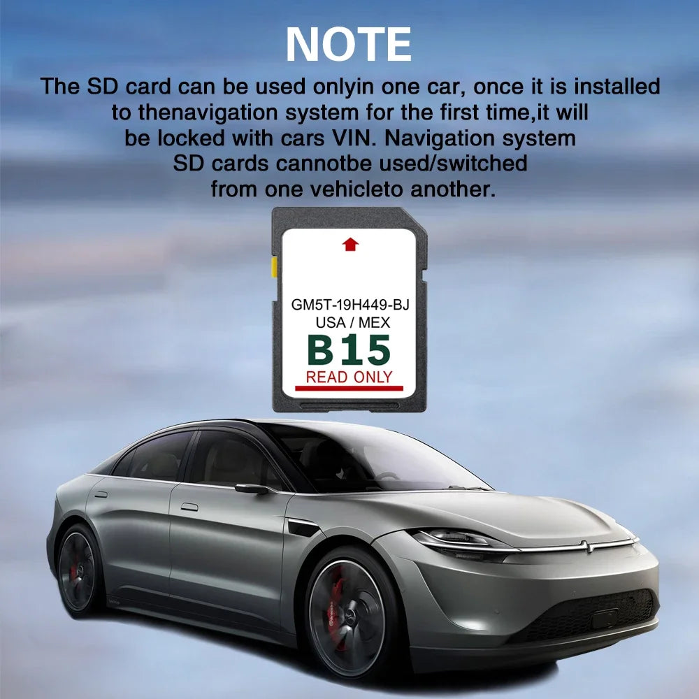 GM5T-19H449-BJ &ndash; 2024 Ford Maps With USA Mexico Coverage