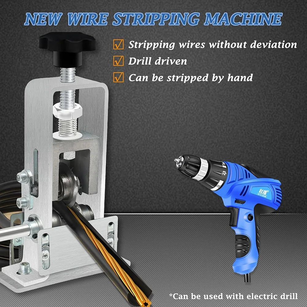 Manual Cable Stripping Machine 25mm &ndash; Covers 1.5 To 25 Mm