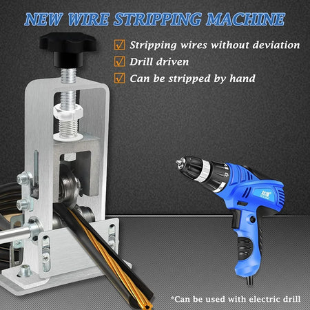 Manual Cable Stripping Machine 25mm &ndash; Covers 1.5 To 25 Mm