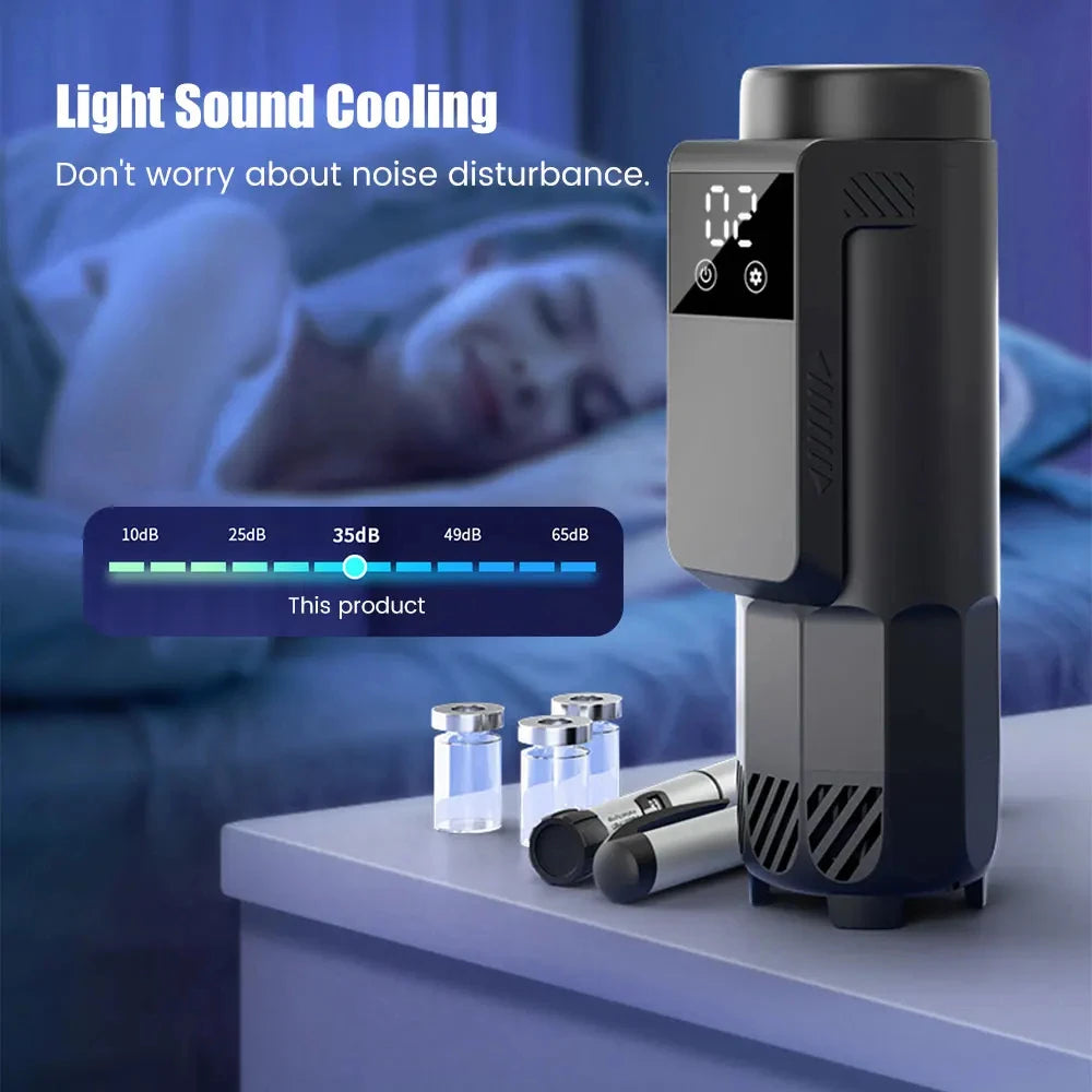 Portable Insulin Cooler With LCD Display &ndash; USB Rechargeable