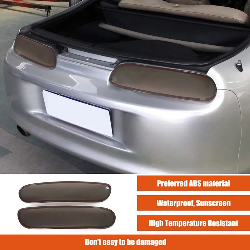 ABS черная крышка заднего фонаря для Toyota GR Supra 1993-2002