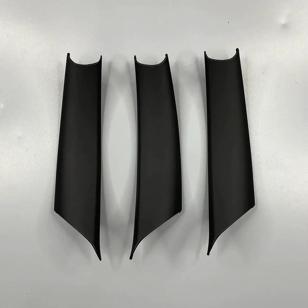 For BMW X5 E70 X6 E71 2006-2013 LHD RHD Door Handle Pull ABS Inner Trim Cover Black Beige Carbon Look by InterCyprus Trading Ltd