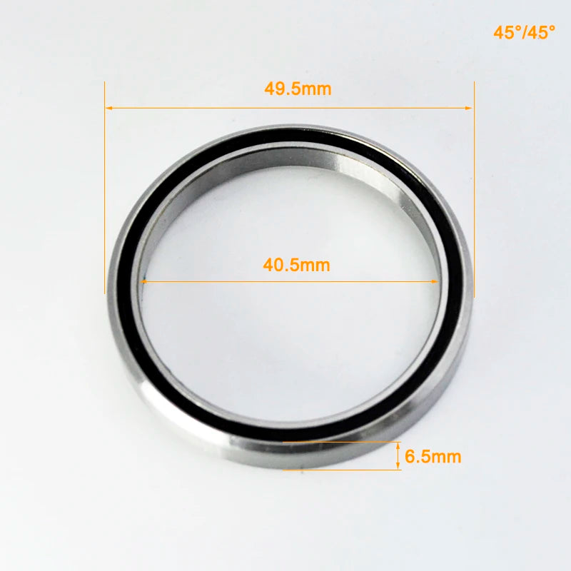 45 Degree Headset Bearing 39-52mm ACB519H8 &ndash; Double Sealed ACB495H6.5 (49.5mm) / CHINA