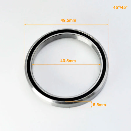 45 Degree Headset Bearing 39-52mm ACB519H8 &ndash; Double Sealed ACB495H6.5 (49.5mm) / CHINA