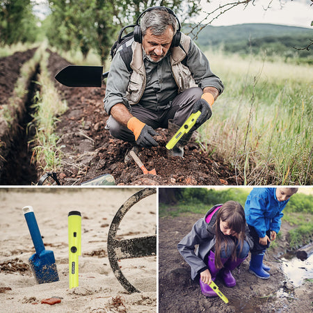 Handheld Metal Detector &ndash; Waterproof Transparent Case