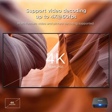 Tanix TX1 Android 10 TV Box | 4K Media Player with 2.4G WiFi &amp; 16GB Storage