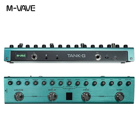 M-VAVE Tank-G Guitar Multi-Effects Pedal &ndash; Rechargeable