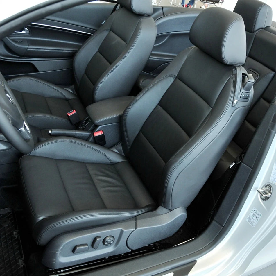 VW Eos navlake za sjedala od umjetne kože za 2 prednja sjedala 2006 2015