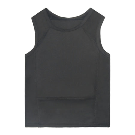 Bulletproof Vest Clothes IIIA &ndash; Ultra Comfortable Concealed Black / XXXL