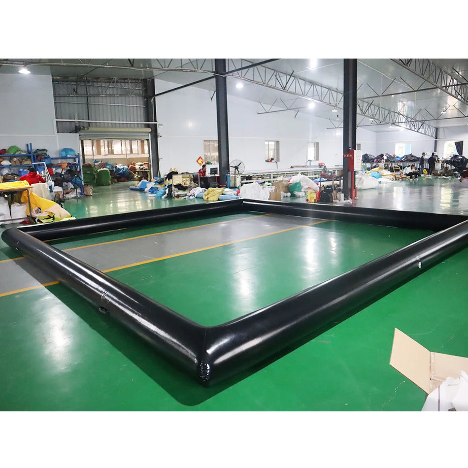 20x20ft Φουσκωτή Πίστα Αγώνων Αυτοκινήτων για Παιδιά Εξωτερικού Χώρου