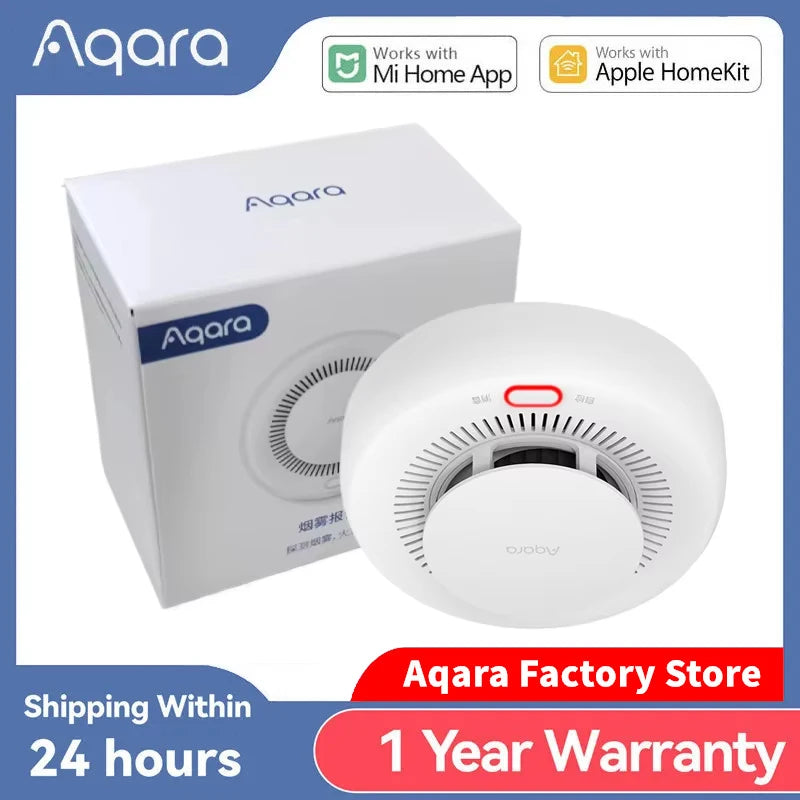 Aqara Senzač Dima s Zigbee 3.0 za Sigurnost Pametnog Doma