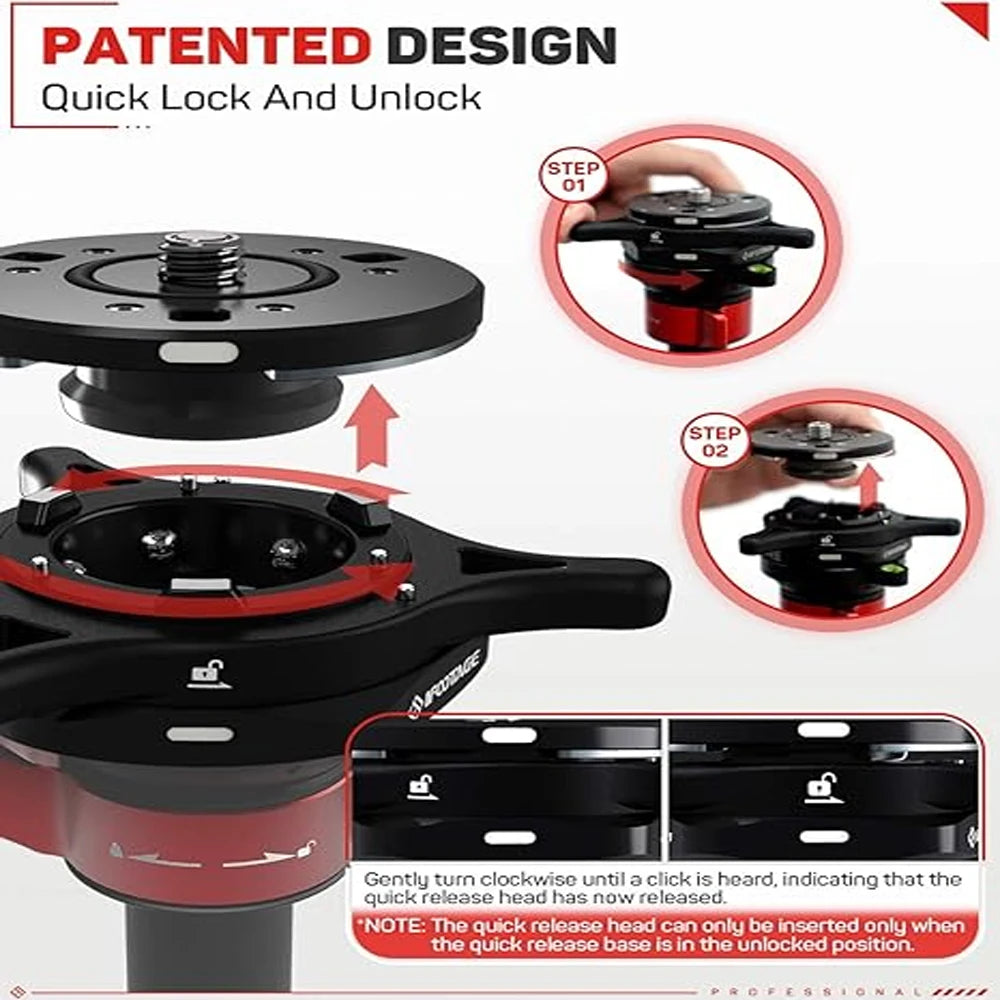 IFOOTAGE Seastar Q1S &ndash; Universal Quick Release System