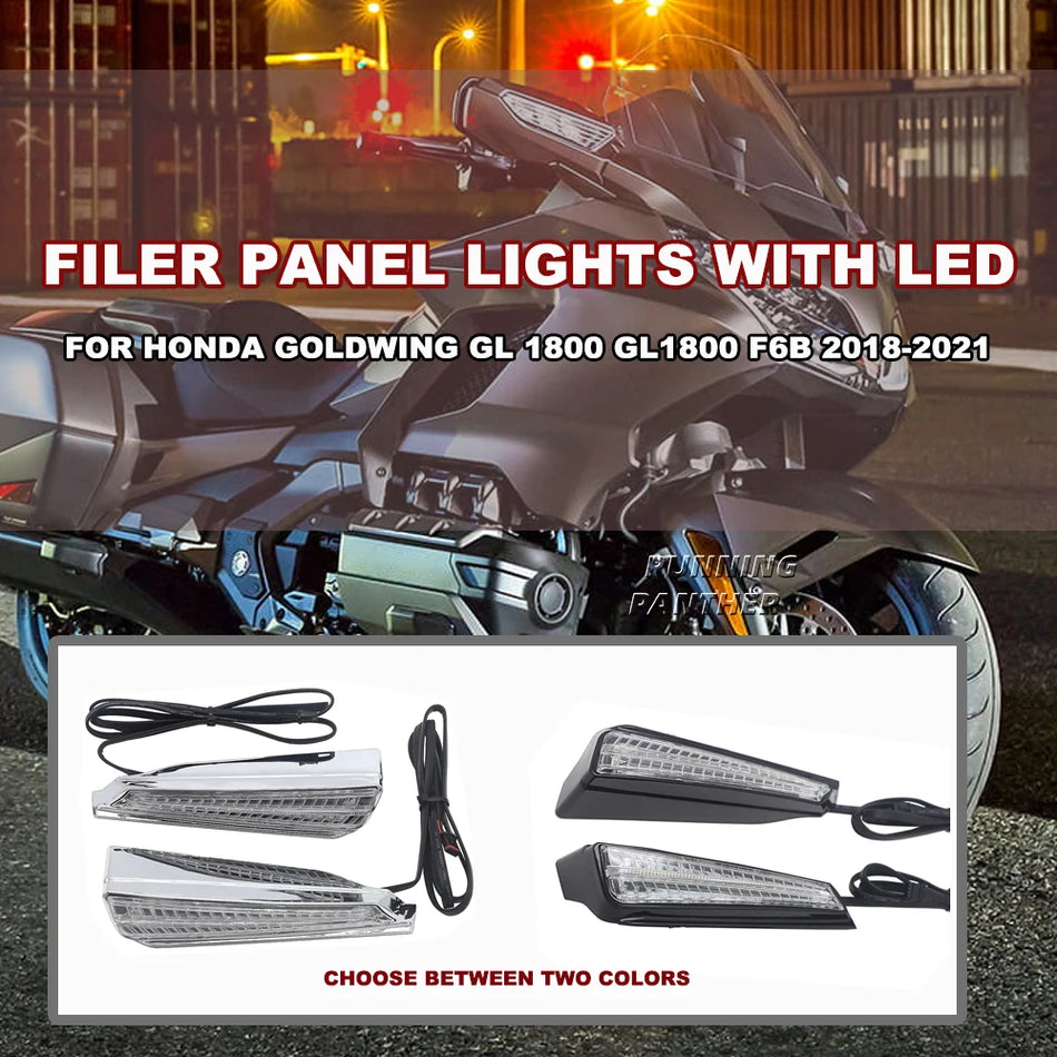 Priekšējie LED signālu lukturi Honda Gold Wing GL1800 F6B 2018-2021