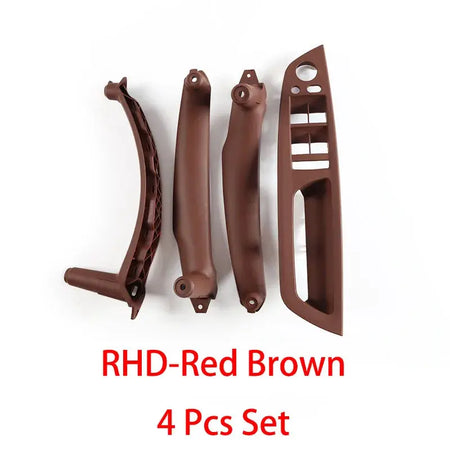 LHD RHD 4pcs Set Car Inner Driver Door Window Switch Armrest Cover Pull Handle For BMW X5 X6 E70 E71 E72 2007-2013 by InterCyprus Trading Ltd