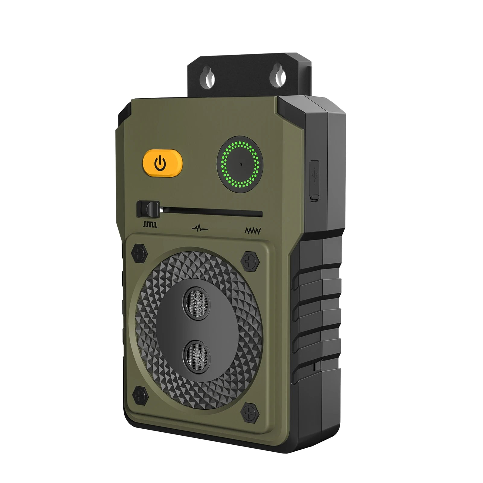 Dog Barking Stopper Wall Mount &ndash; 3 Modes With 50Ft Range green