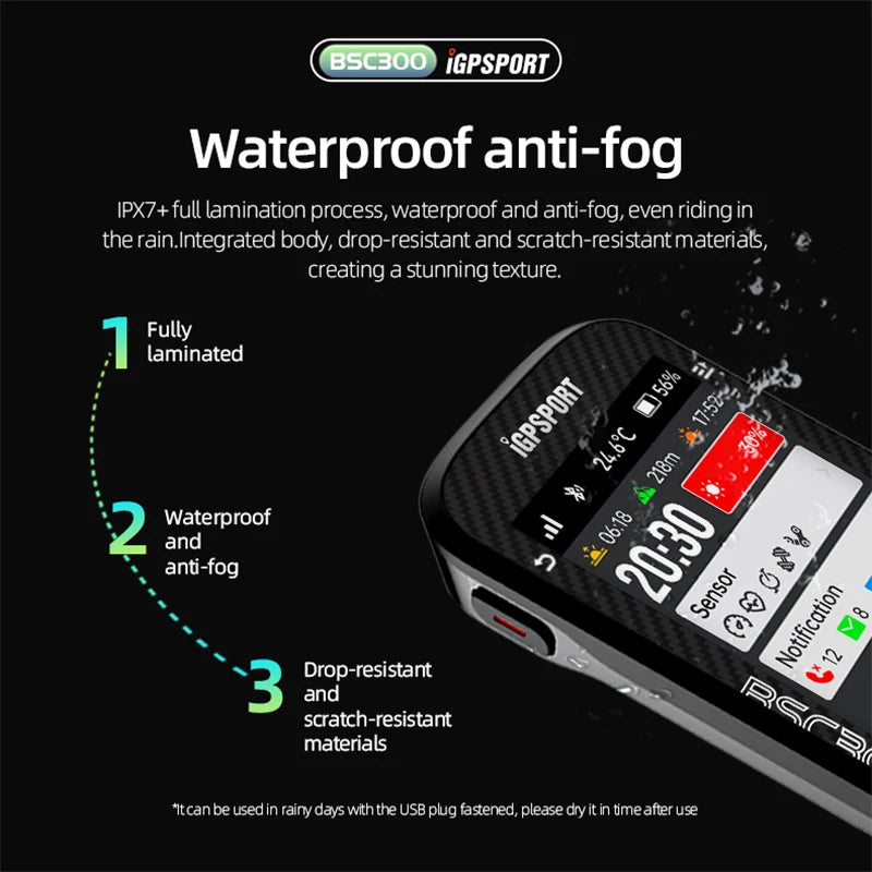 iGPSPORT BSC300 &ndash; GPS Navigation with Offline Maps