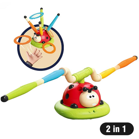 3-In-1 Kid Skipping Rope Machine &ndash; Adjustable Multifunctional Training Toy 2 in 1