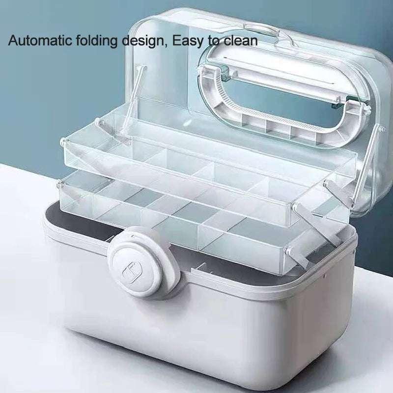 Hmeily BOX3 &ndash; Large Capacity Medicine Organizer for Family