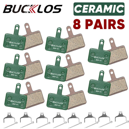 Bucklos Ceramic Disc Brake Pads B01S B05S &ndash; Durable Ceramic 8Pairs