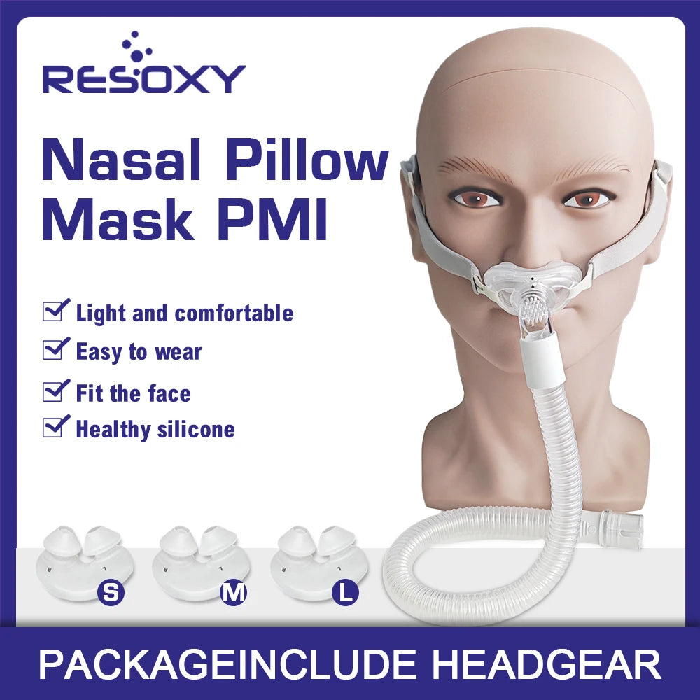 Resoxy CPAP Nasal Pillows Mask PM2 - Universal Sizing