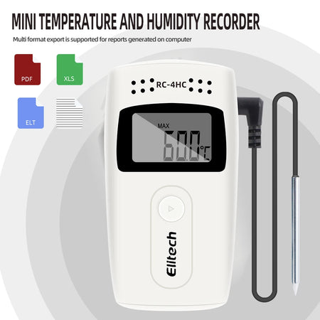 RC-4 Mini Temperature Data Logger &ndash; 16000 Points Capacity RC-4HC