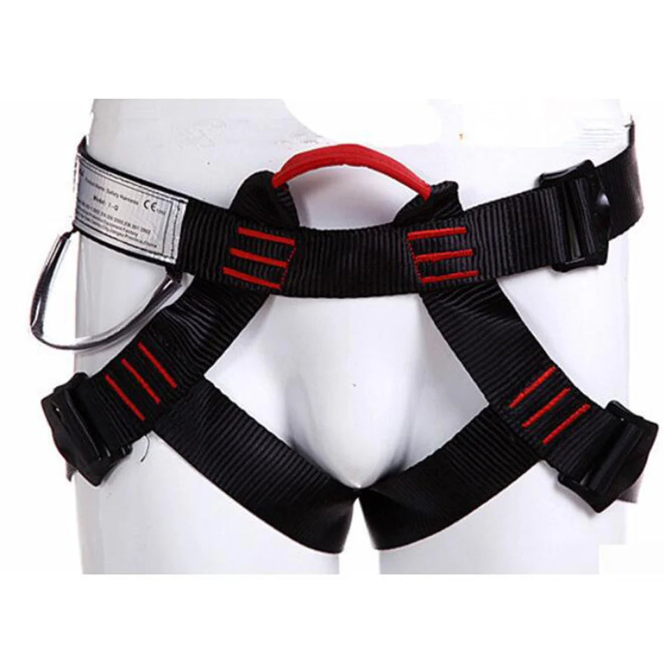 Mountaineering Gear Rappelling Harness Climbing Downhill for Strap on Safety Outdoor