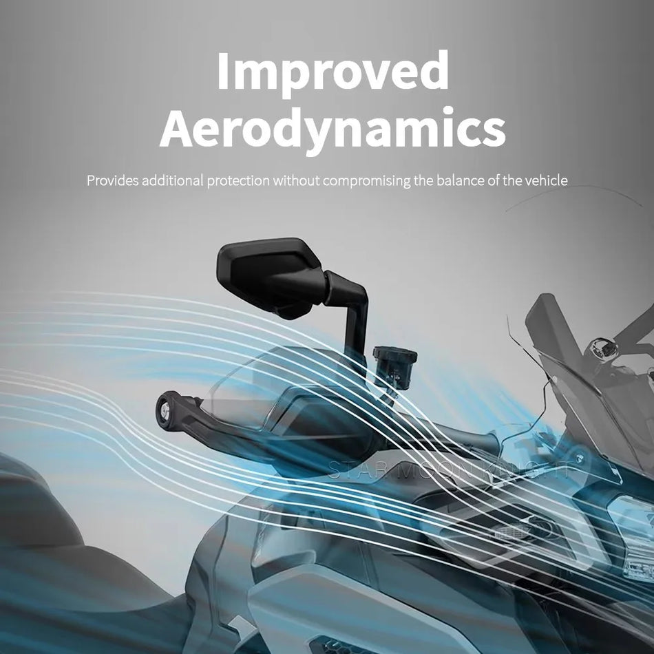 Extensão de Protetor de Manete Triumph Tiger 1200 GT Pro, Para-vento, Compatível com Tiger 1200 Rally Pro 2022