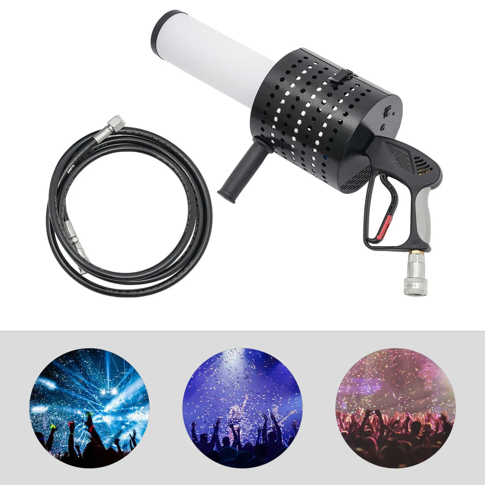 CO2 Confetti LED Machine 20W &ndash; Battery Powered Portable