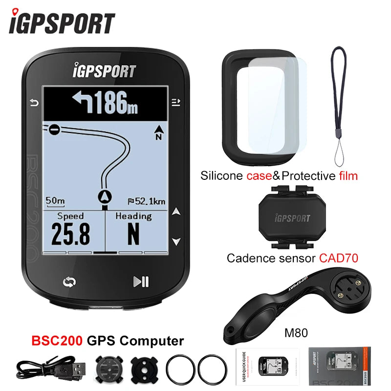 iGPSPORT BSC200C &ndash; Waterproof GPS Bike Computer with Route Navigation bsc200 group4 / CHINA