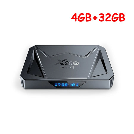 X96Q Pro Plus Android TV Box &ndash; 8K HDR Media Playback 4GB 32GB / EU Plug