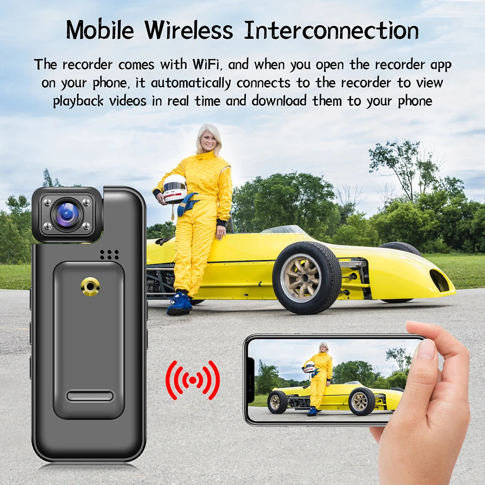 Ultra HD 4K WiFi Mini Camera &ndash; Infrared Night Vision