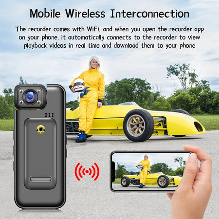 Ultra HD 4K WiFi Mini Camera &ndash; Infrared Night Vision