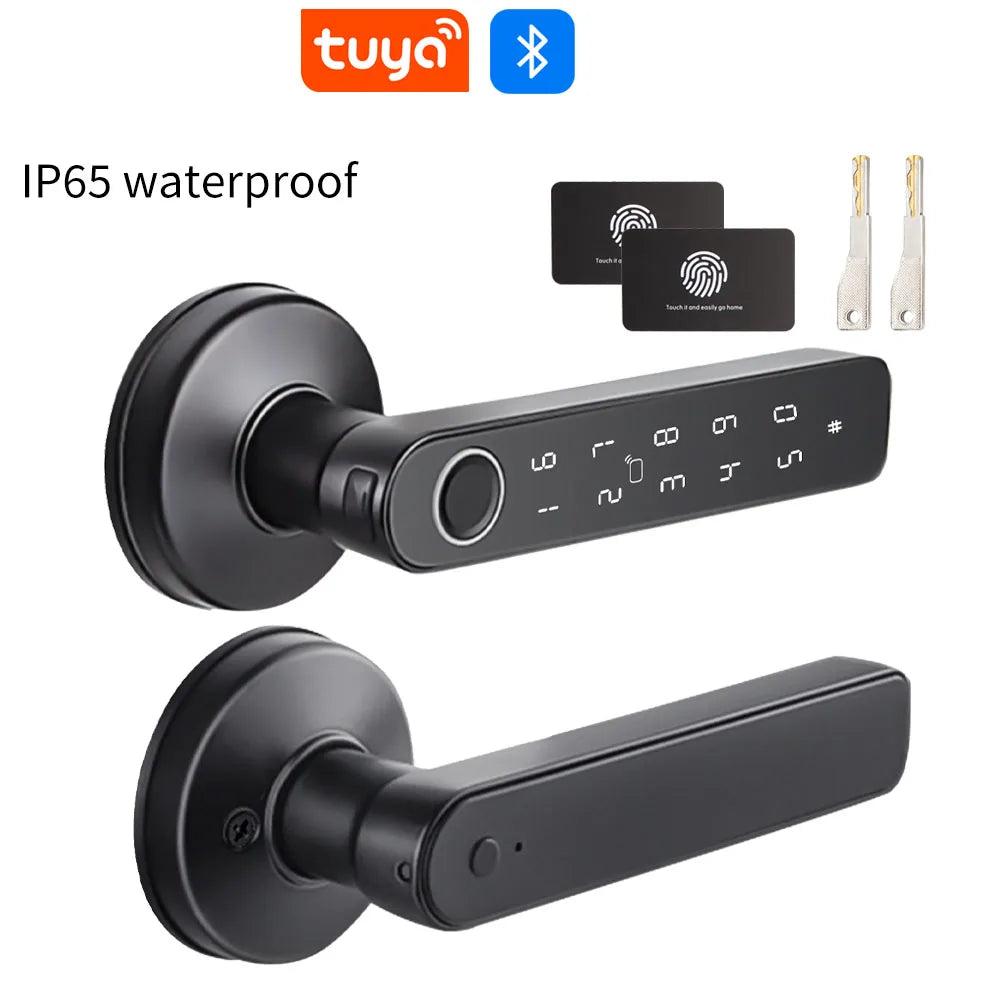Tuya BLE Smart Fingerprint Door Lock &ndash; Multi-Mode Unlock