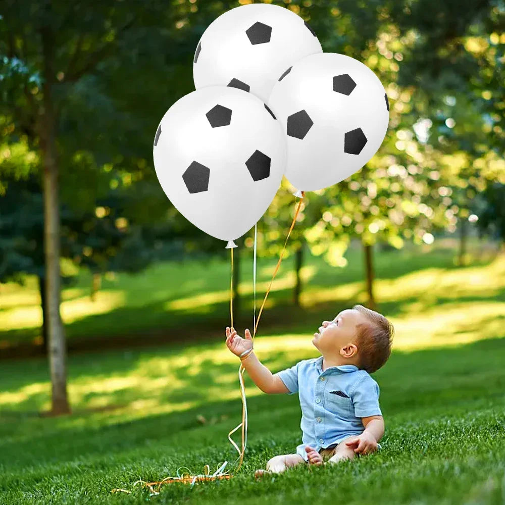 Latex Soccer Balloons - Perfect for Sports &amp; Birthday Parties