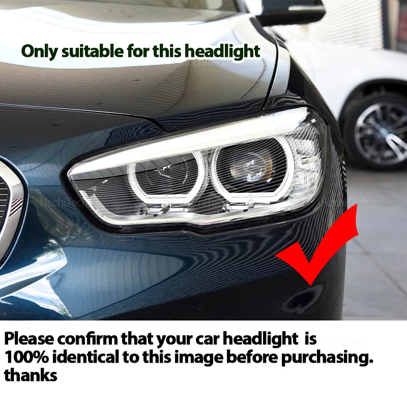 Geltonas LED angelo akies DRL modulis BMW 1 serijai F20 F21 2015-2019 63117428425