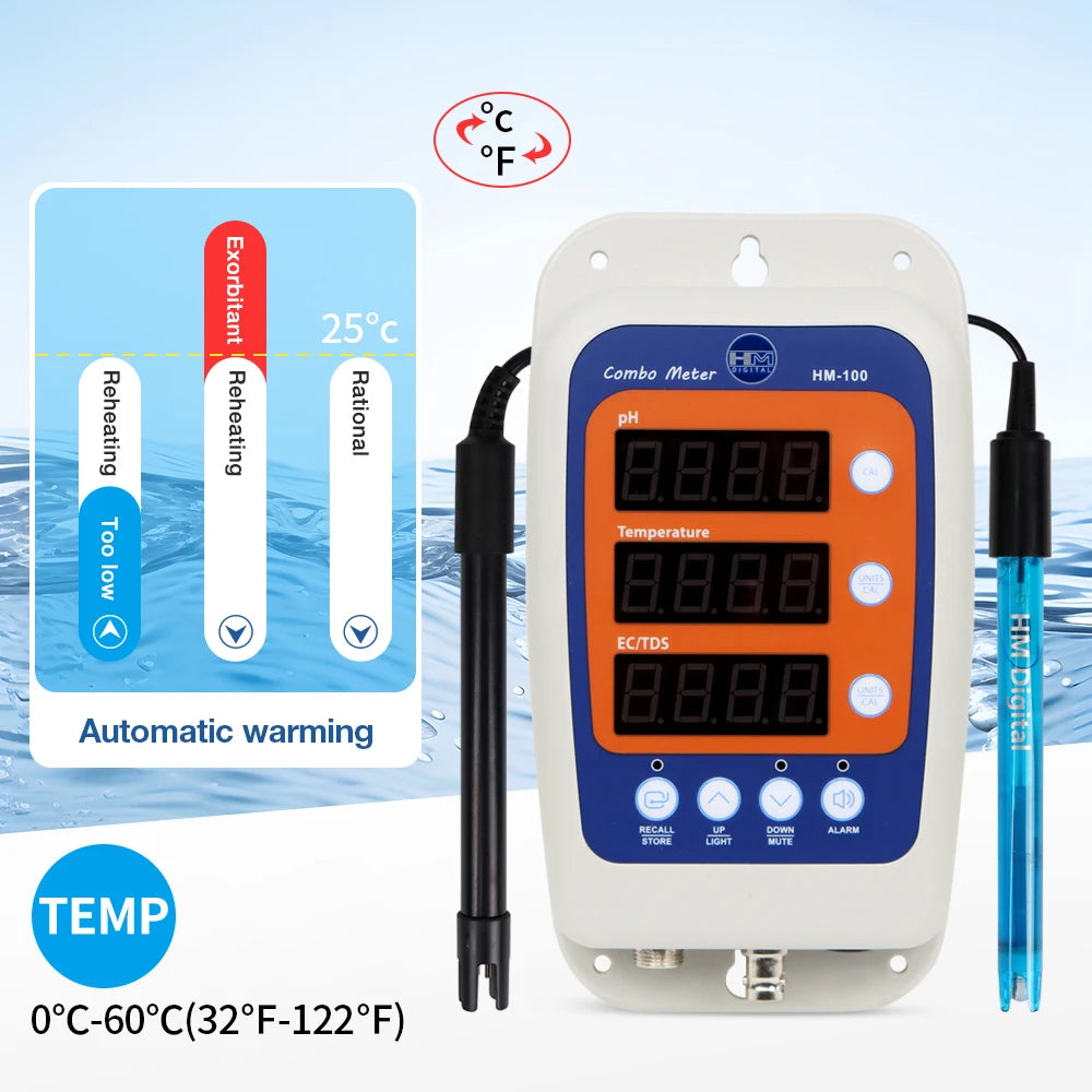 HM100 4 In 1 Combo Meter &ndash; Online Water Quality Tester