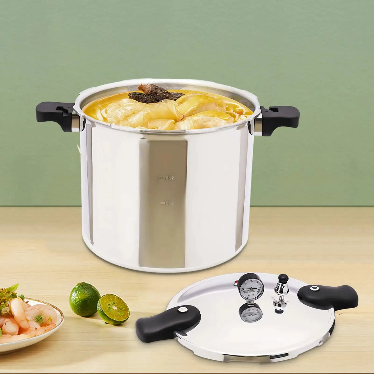 Explosion-Proof 23qt Pressure Cooker &ndash; Ultra Fast Heating