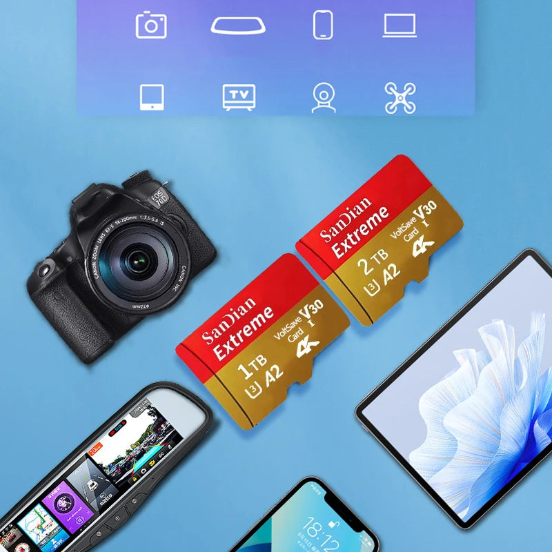 Original Memory Cards 1TB Micro TF Card &ndash; High-Speed Data Transfer